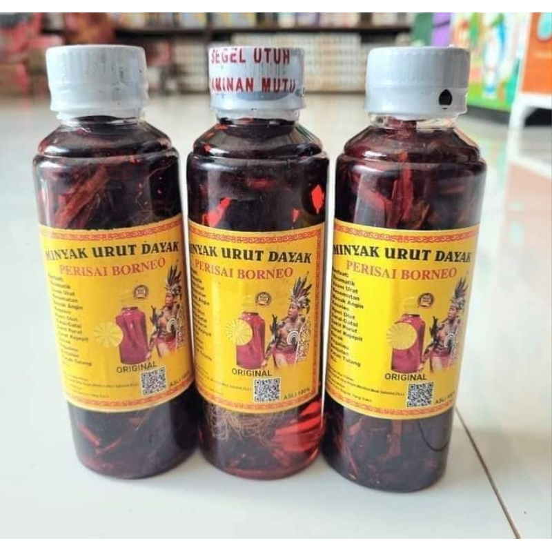 MINYAK URUT DAYAK BORNEO ASLI KALIMANTAN