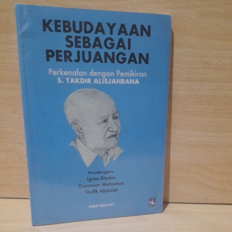 buku original : Kebudayaan Sebagai Perjuangan.