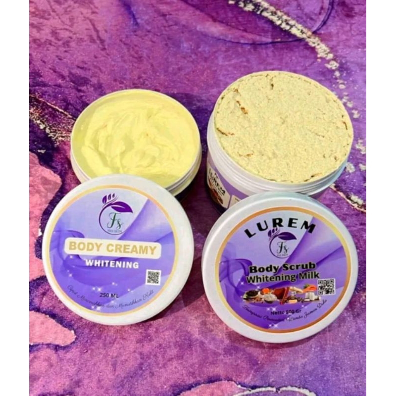 PAKET BADAN FIOSKIN // Dapat Lulur dan Handbody PAKET BADAN YANG AMPUH MEMUTIHKAN KULIT