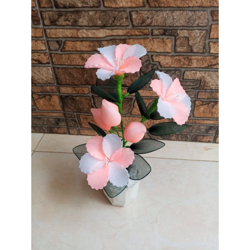 bunga hias stoking/bunga hias/bunga kain stoking