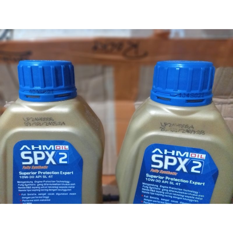 Oli motor matic SPX2 100% ORIGINAL AHM