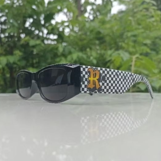 FvckingLocs Sunglasses MONDAYFVCKER Full Black Spesial Design R Series • Kacamata Locs • Kacamata Pu