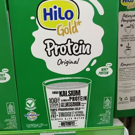 

Hilo Gold 200g - Susu Tinggi Kalsium Lebih Rendah Lemak