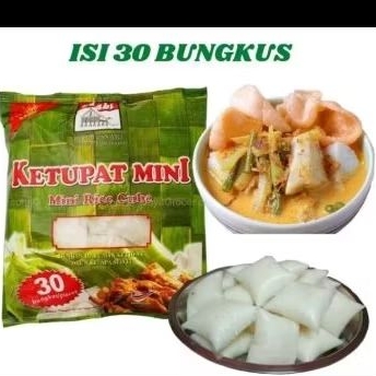 

ketupat mini adabi 1pak isi 30 x 20 gr -ketupat instan