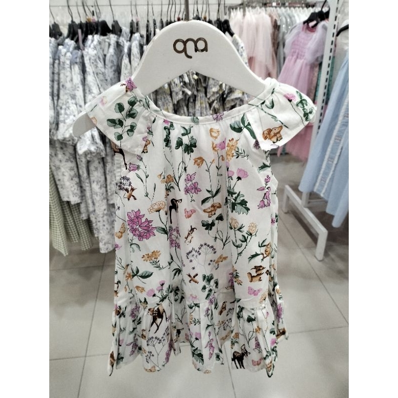 Qna Dress Baju Anak Perempuan Original 1-4th New