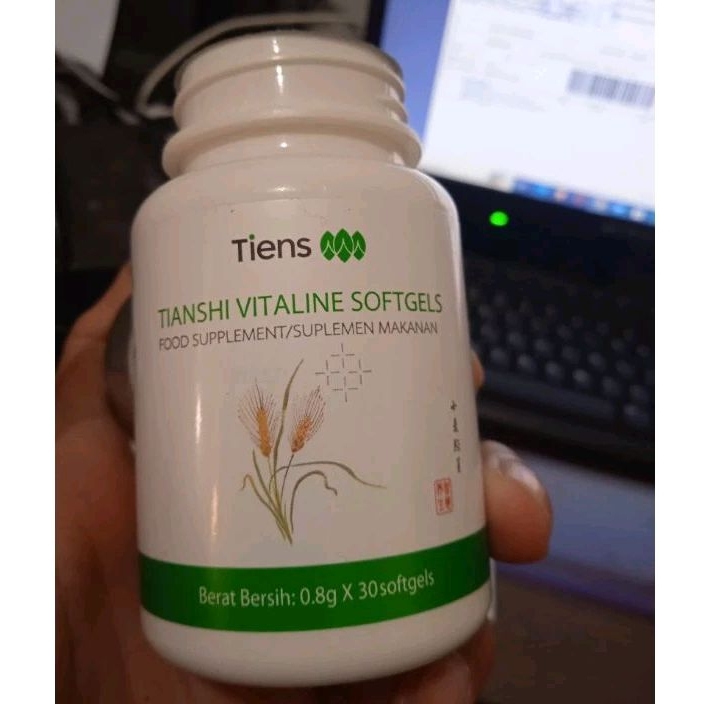 vitaline tiens 1 botol 30 kapsul