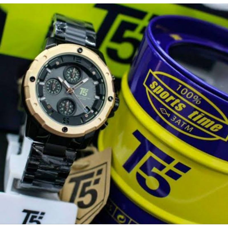 Jam Tangan Original T5 Rantai 3589