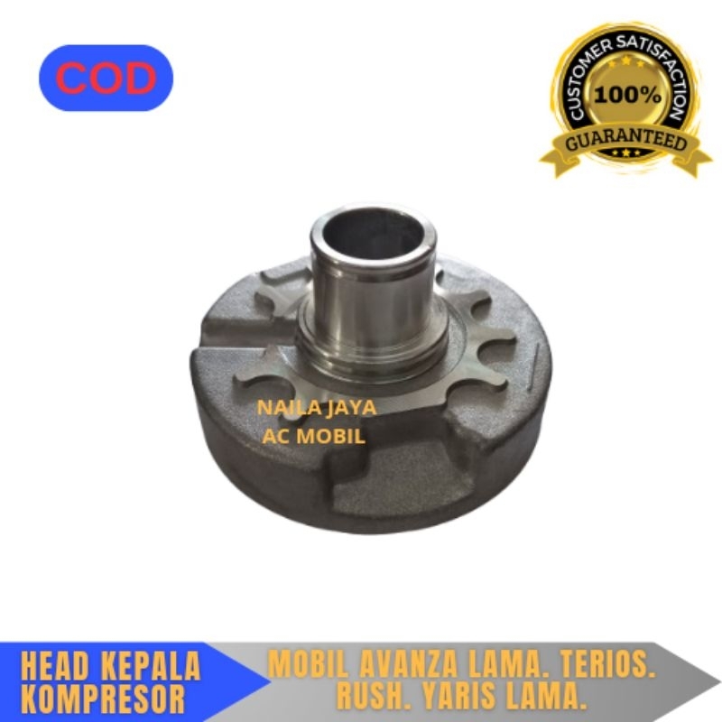 HEAD KEPALA KOMPRESOR AC MOBIL AVANZA LAMA. TERIOS. RUSH. YARIS LAMA.