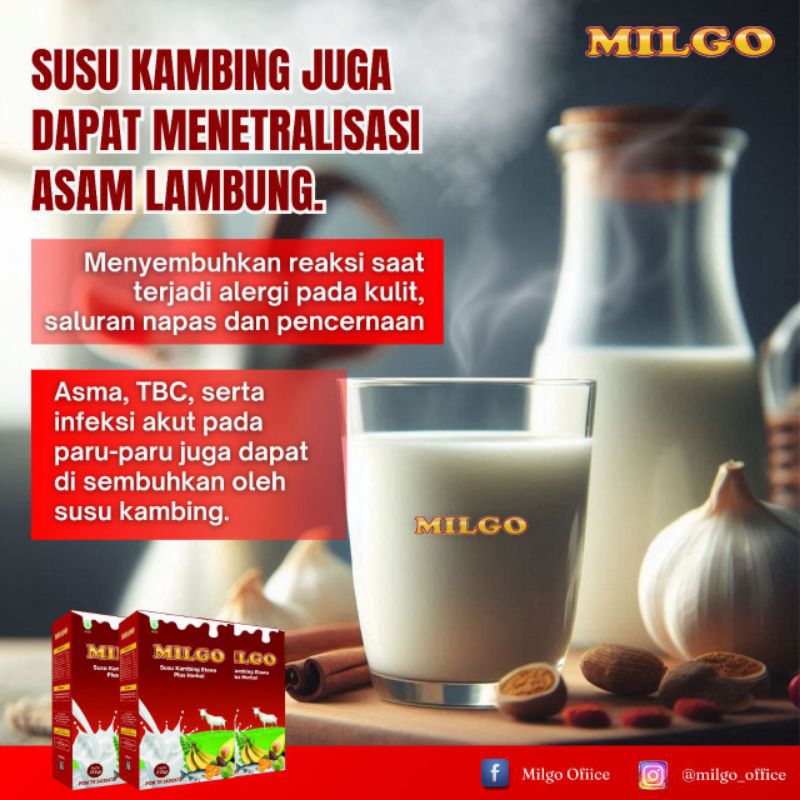 

MILGO SUSU KAMBING ETAWA BAGUS UNTUK KESEHATAN