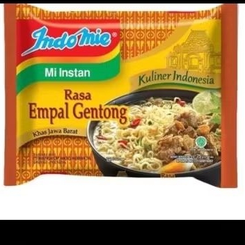 

Indomie mie instan rasa empal gentong 5pc x 85gr