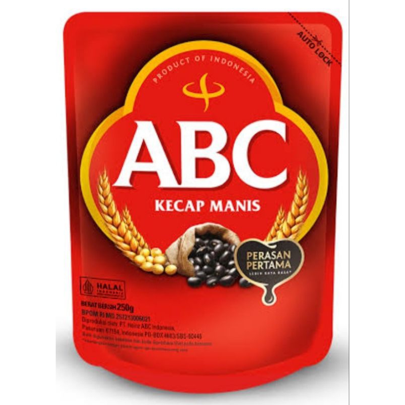 

ABC Kecap Manis Pouch 250gr