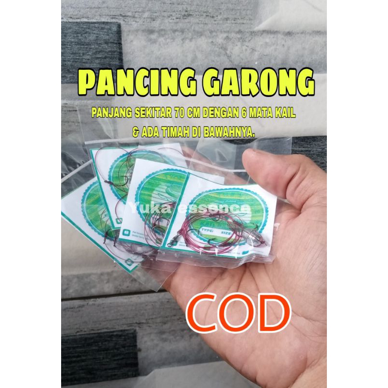 Pancing garong/pancing jambret anti mocel