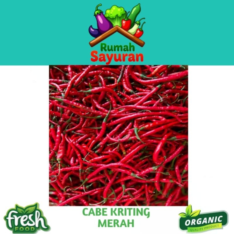 

Cabe Merah Kriting 500 gr Super Fresh