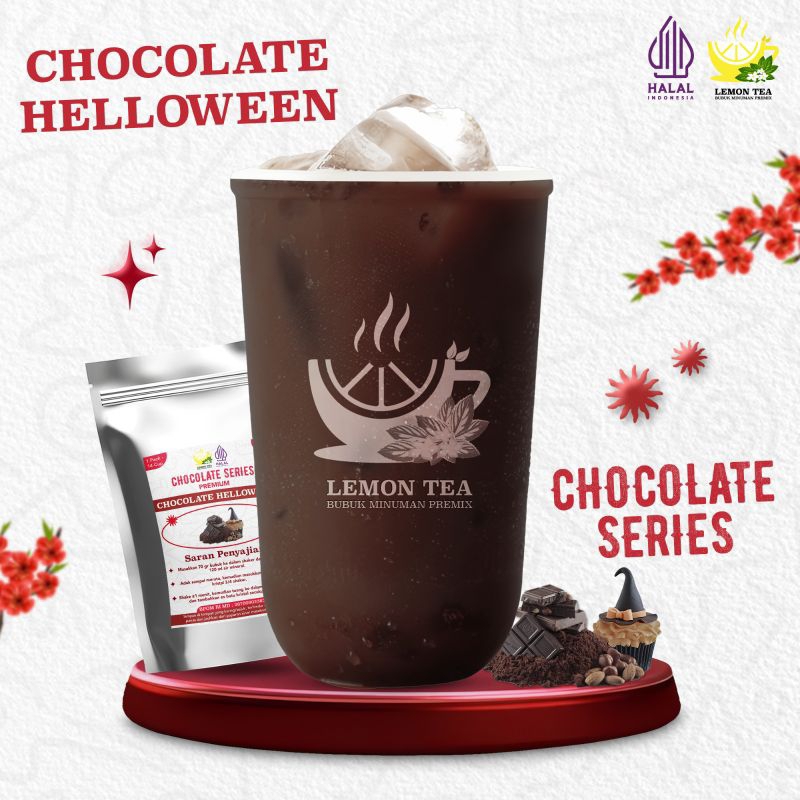 

Bubuk Minuman CHOCOLATE HELLOWEN 1000gr Halal Bpom