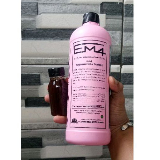 EM4 perikanan & Tambak vitamin ikan micro organisme aktif 80 ML