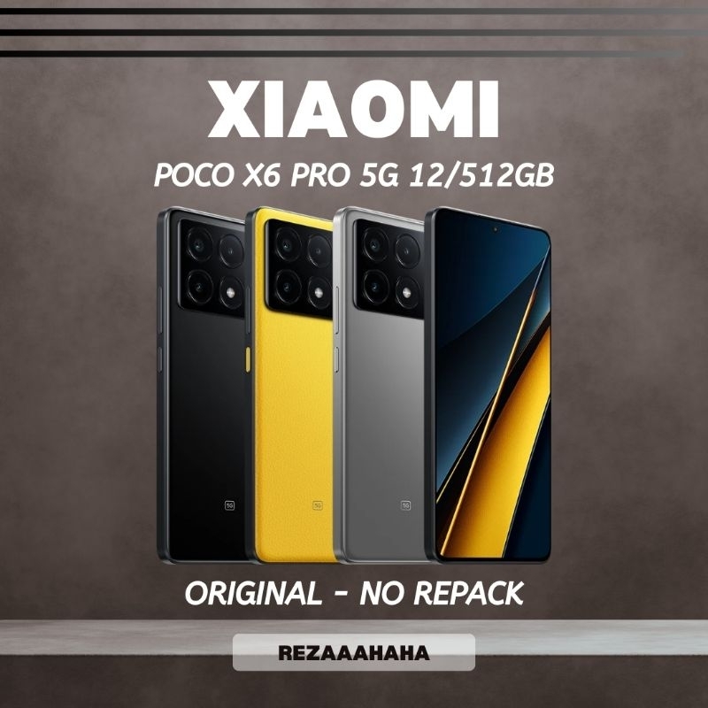 Poco X6 pro 5G 12/512Gb Garansi Resmi