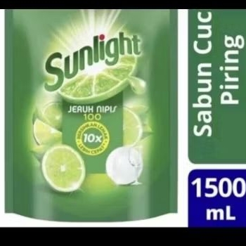 Sunlight jeruk nipis 1500ml - sabun cuci piring promo murah