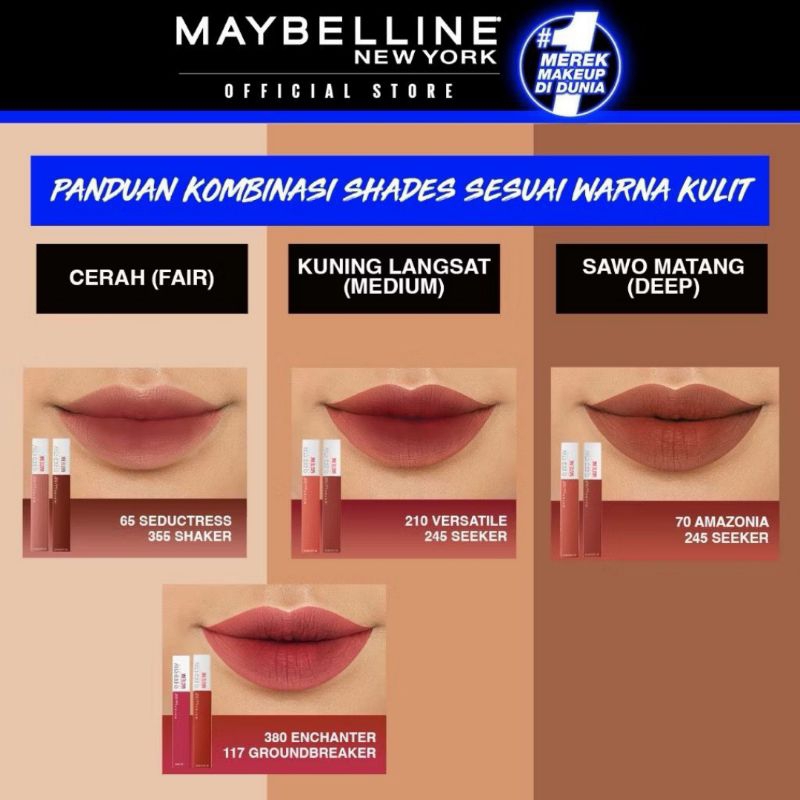 MAYBELLINE LIP MATTE INK