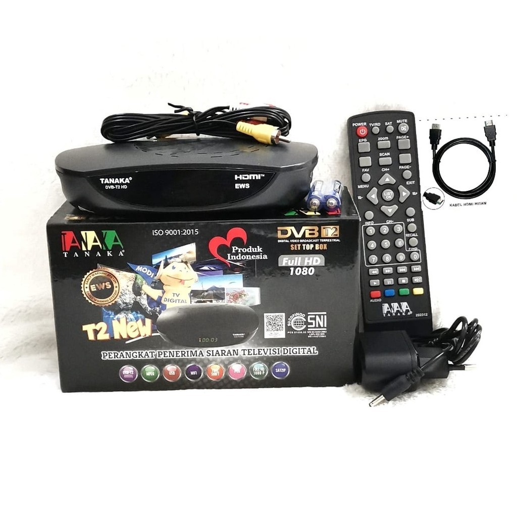 Set Top Box Tanaka T2 New 18  Set top box SuperHD Set Top Box Antena DVB Digital  Receiver Digital A