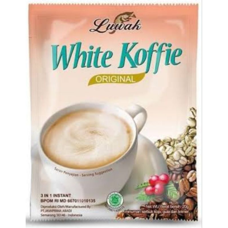 

Luwak White Coffee Original 20gr