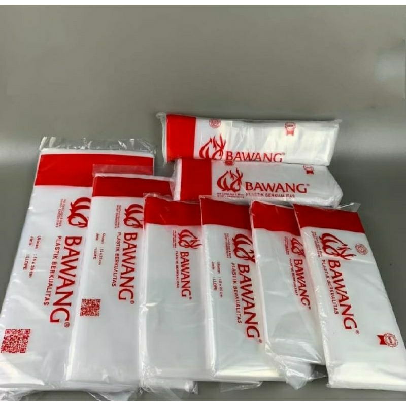 Kantong Plastik PE / Plastik PE Bang 10x20 10x25 12x25 12x30 14x35 15x30
