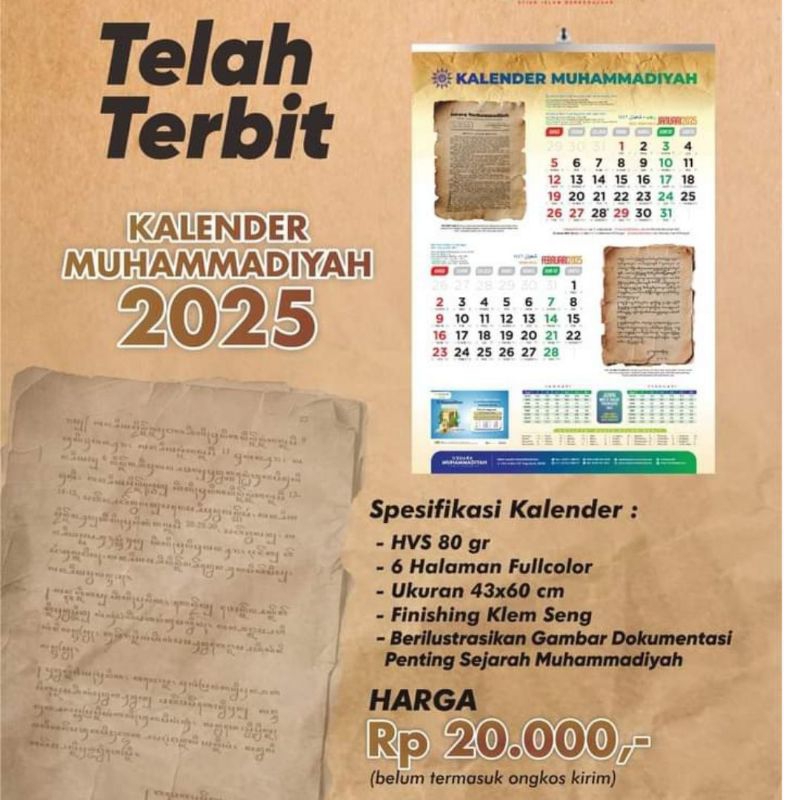 

Kalender Muhammadiyah 2025