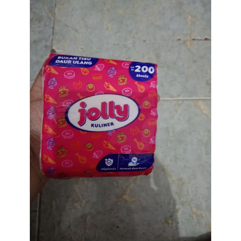 tisu Jolly 200 sheet