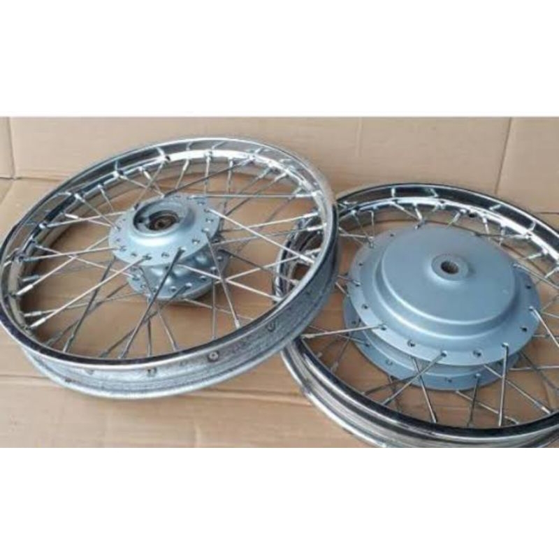 velg jari-jari ring 14 1set Suzuki Hayate Sekywev Spin 125 { as Gigi 20 }