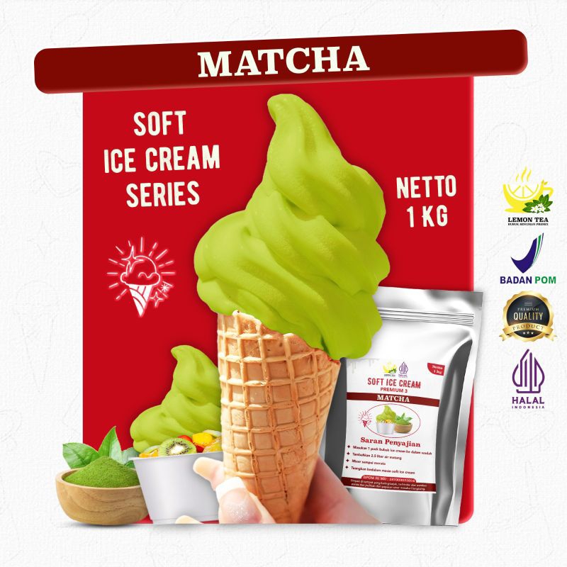 

BUBUK ES KRIM MATCHA GREEN TEA /PREMIUM 88 1000 gram