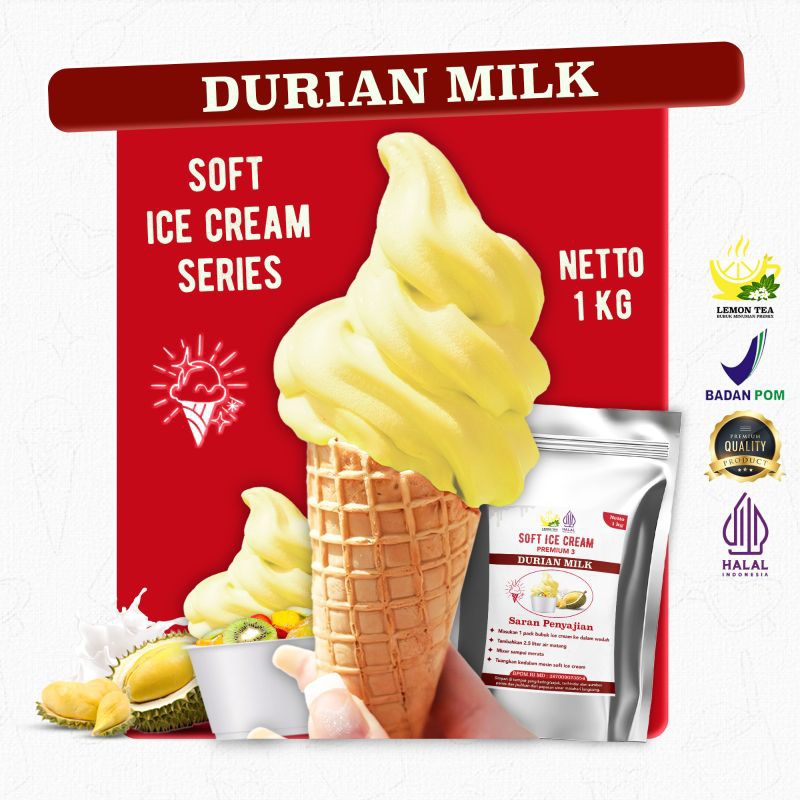 

BUBUK ES KRIM DURIAN /PREMIUM 88 1000 gram