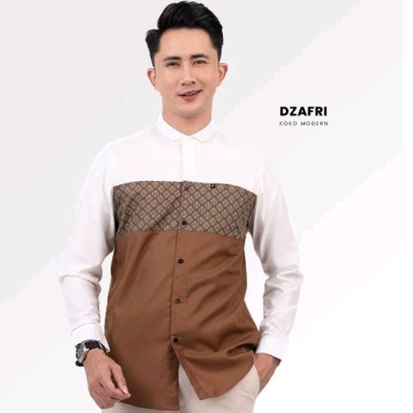 Fadkhera Dzafri Baju Koko Premium Pria Dewasa