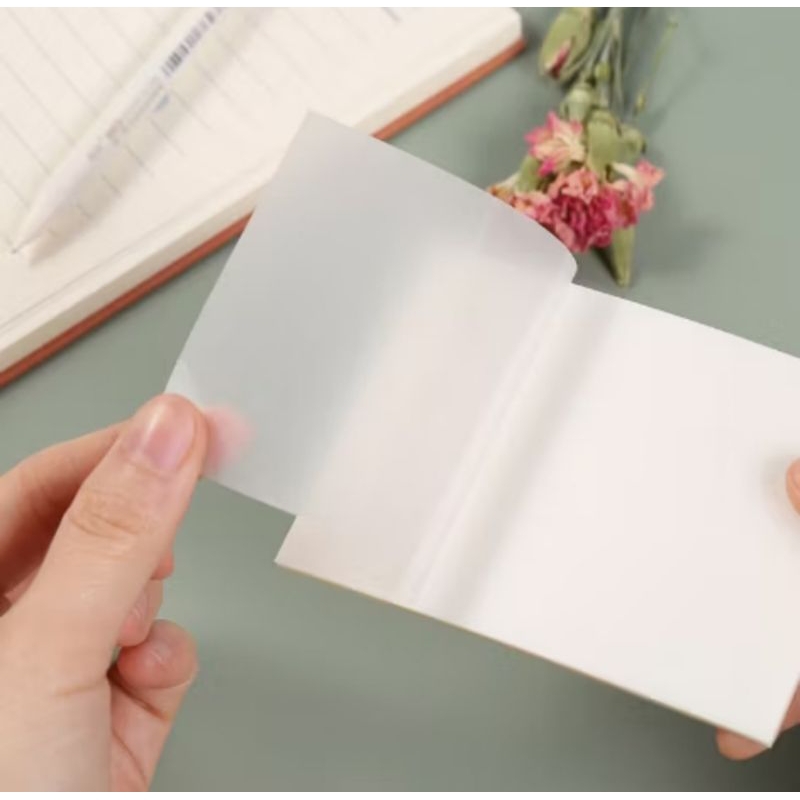 

Sticky Notes Transparan/Memo Tempel isi 50 lembar