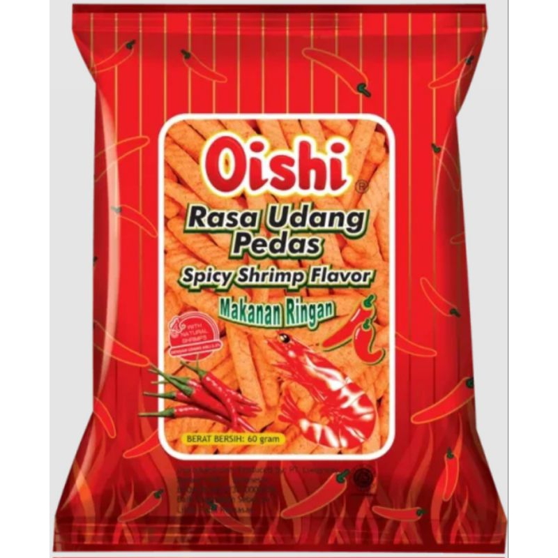 

Oishi Crack Udang Pedas 65gr