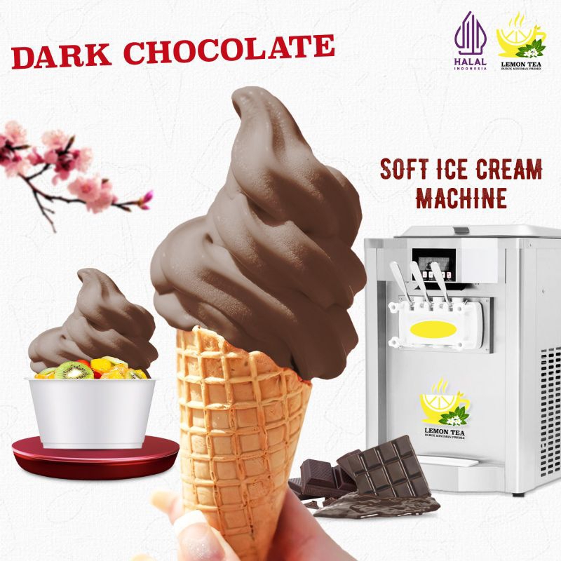 

BUBUK ES KRIM DARK CHOCOLATE /PREMIUM 88 1000 gram