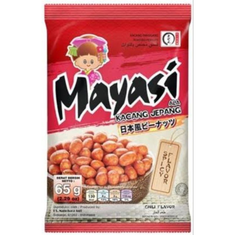 

Mayasi Kacang Ala Jepang Pedas 65gr