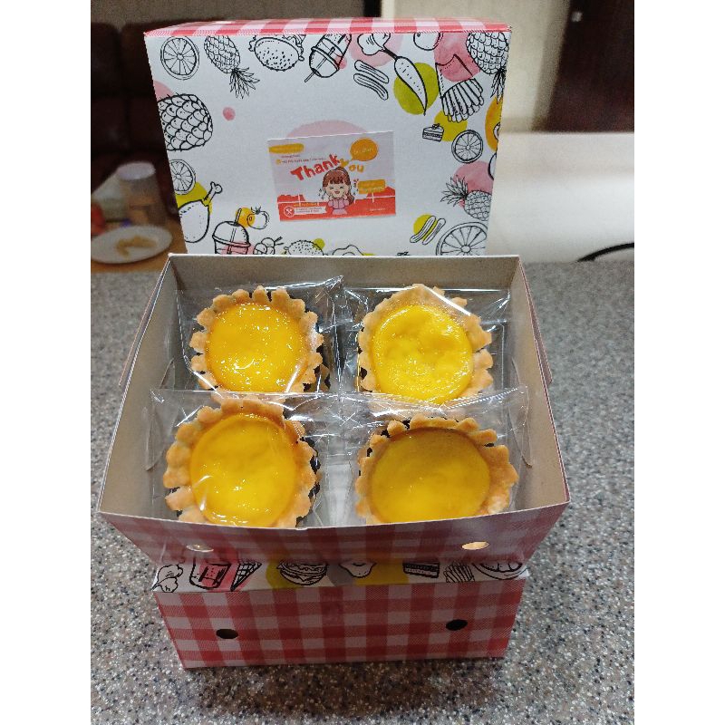 

pie susu homemade