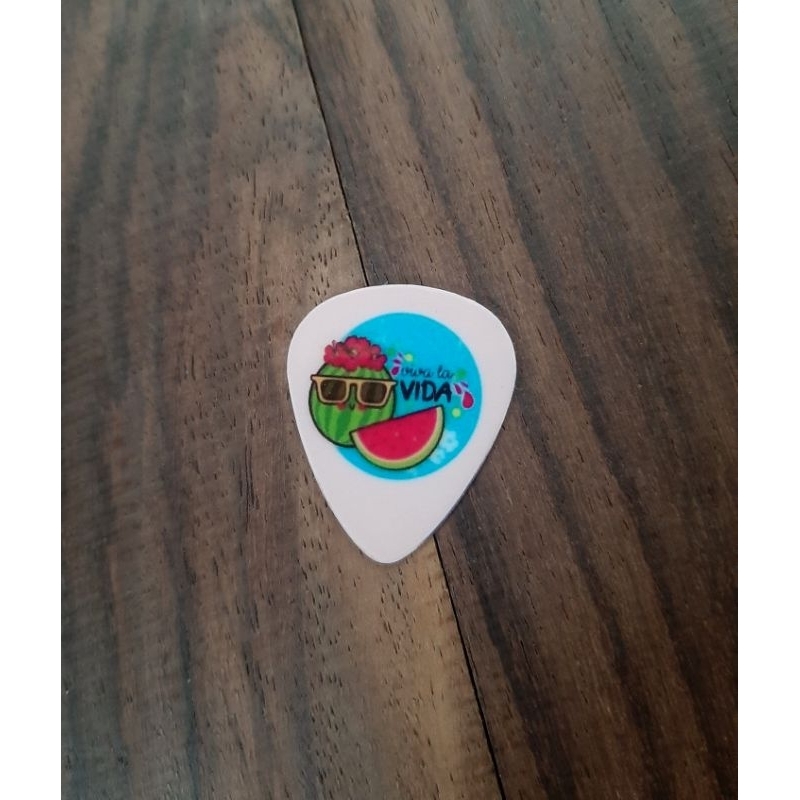 pick gitar twinkling water melon (pink) custom