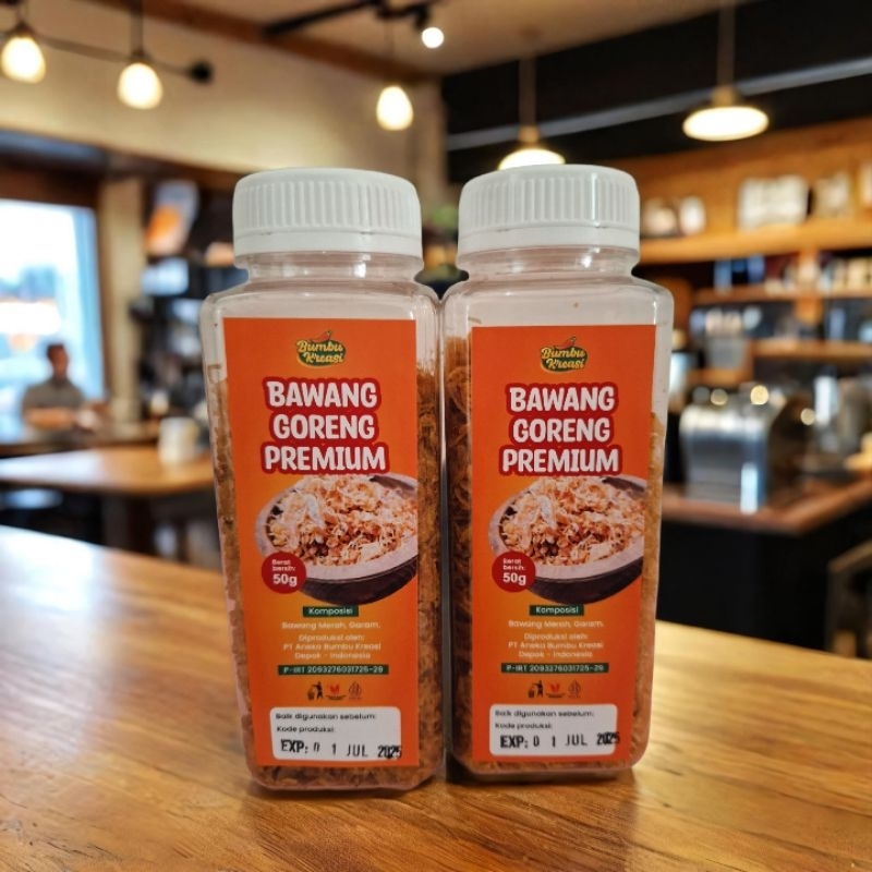 

Bawang Goreng Premium 55 gr (Bumbu Kreasi)