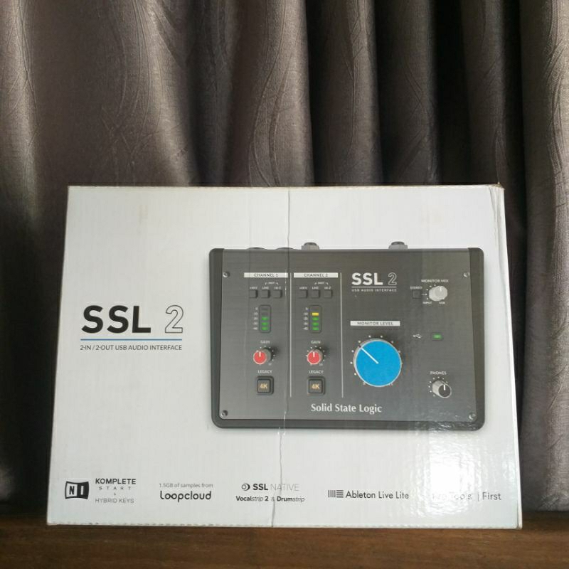 soundcard solid state logic SSL 2+ SSL 2 plus