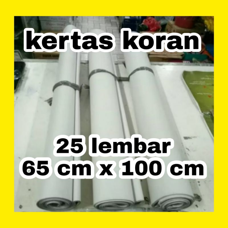 

kertas padang / kertas koran isi 25 lembar 65x100cm