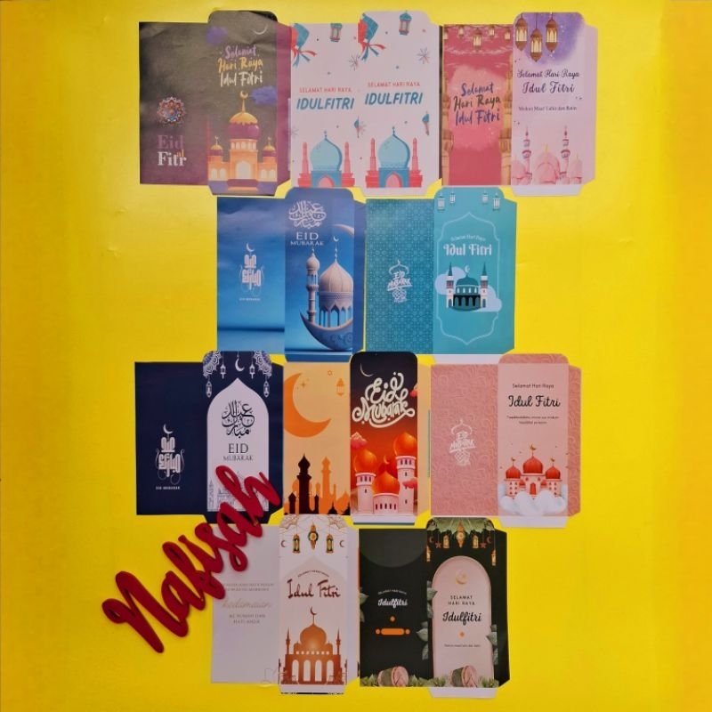 

1000 LEMBAR AMPLOP LEBARAN JUMBO MUSLIM