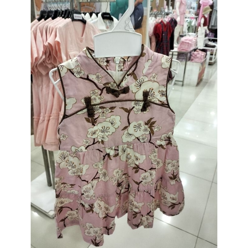 QNA Baju Dress Anak Perempuan Usia 1-4 Tahun New