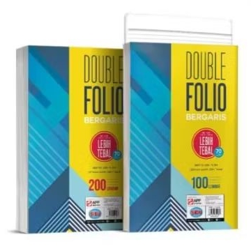

KERTAS DOUBLE FOLIO (10 LEMBAR) 70GSM