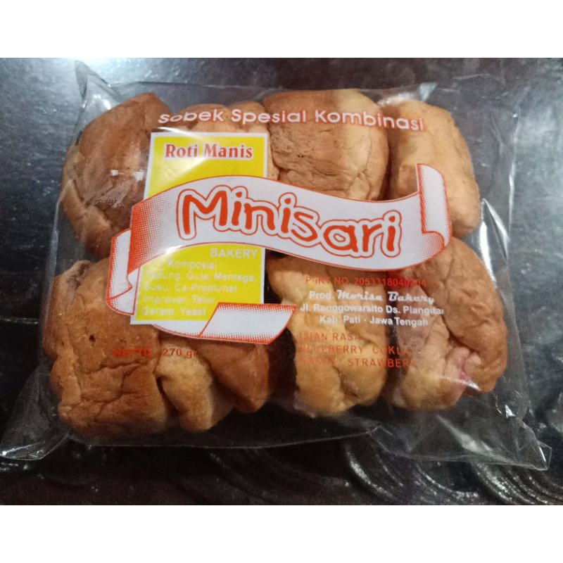 

Roti Manis Minisari Sobek Spesial Kombinasi