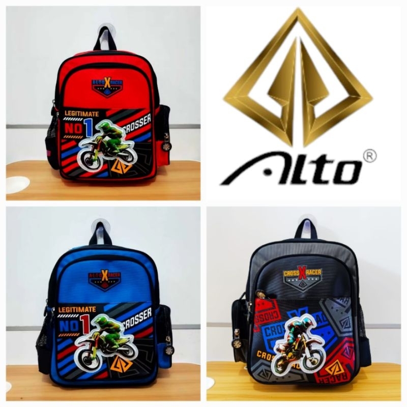 Tas Ransel Alto Anak Laki2/Cowok Paud TK Tas Punggung Tas Gendong