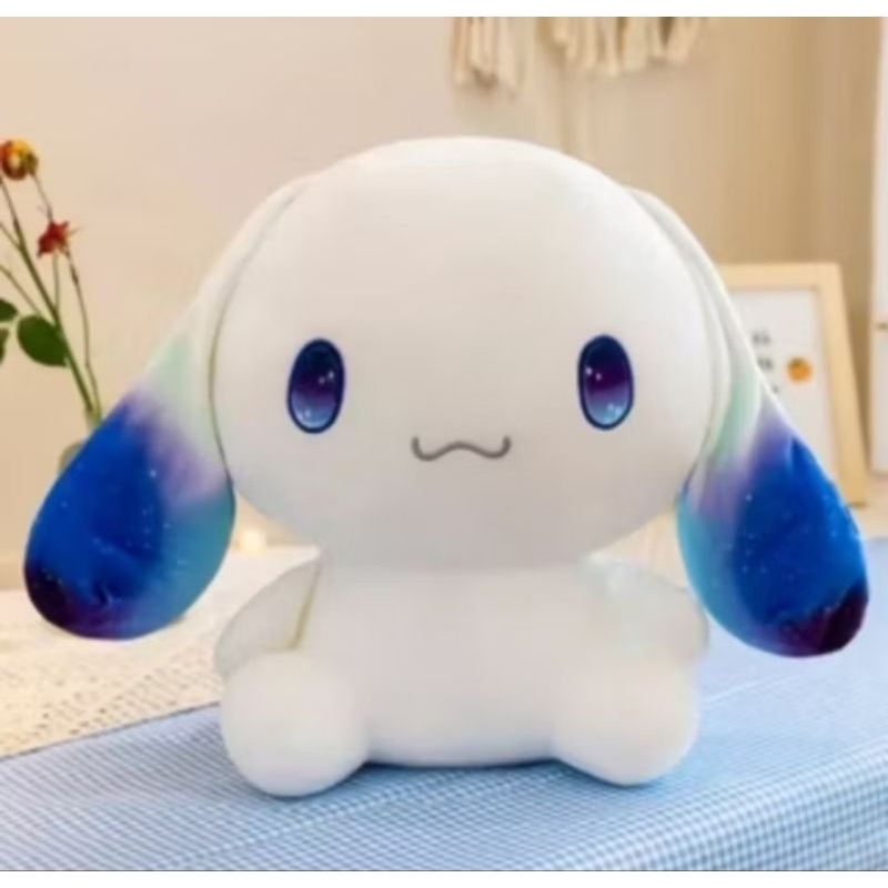 Boneka Sanrio Cinnamoroll Galaxy/Boneka Sanrio Galaxy Cinnamorol Telinga Biru Ukuran 30-45cm Berlabe