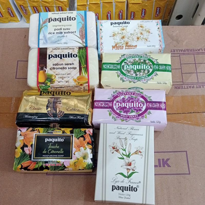 PAQUITO parfume beauty soap/paquito series siap bar