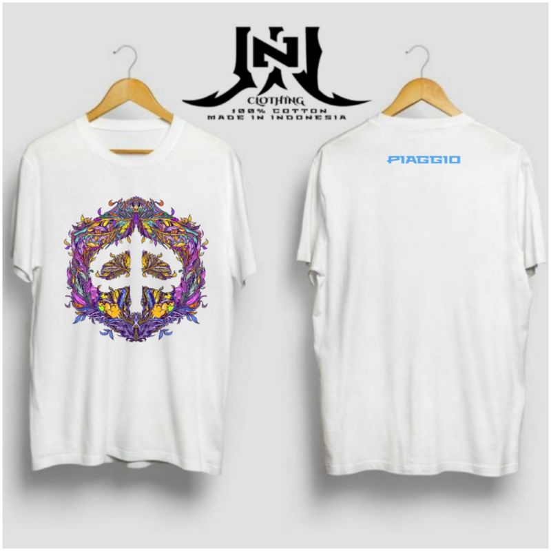 kaos vespa kaos motor vespa premium kaos vespa original vespa t-shirt vespa