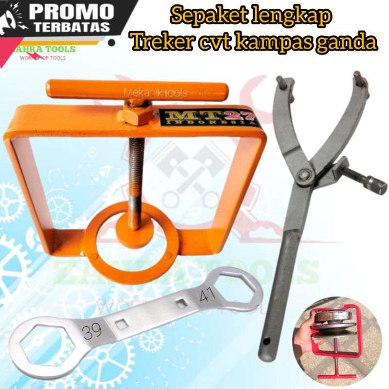 Treker per pully CVT MATIC Universal Alat buka per kampas cvt