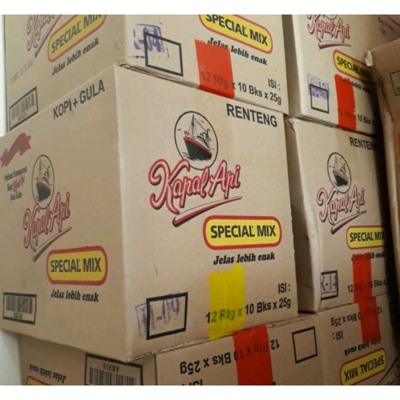 

Kopi Kapal Api special Mix 1 Dus isi 12 Renceng